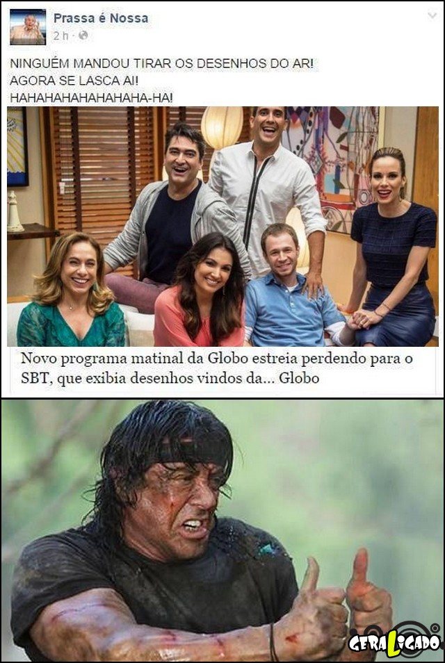 Novo Programa Da Globo Perde Para Os Desenhos Do Sbt Geral Ligado