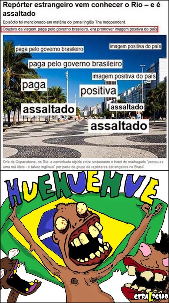 Repórter estrangeiro vem conhecer o rio e é assaltado!