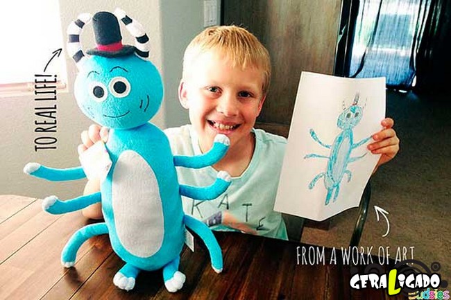 Empresa transforma desenhos em bonecos de pelúcia7