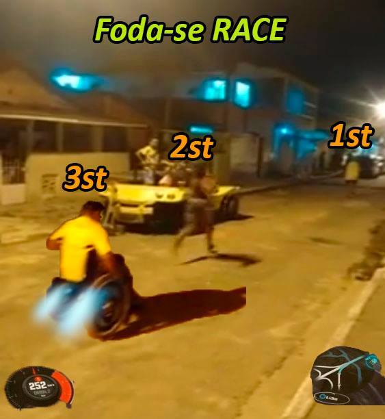 foda-se correndo velho geraligado video rua