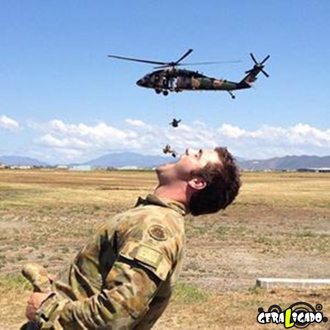 40 Fotos militares tiradas no momento certo2