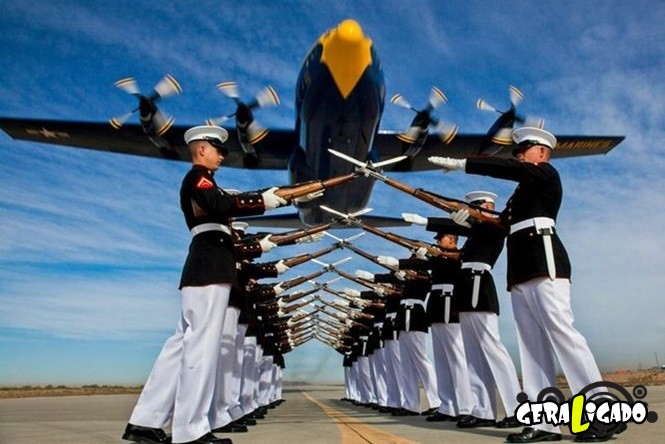 40 Fotos militares tiradas no momento certo4