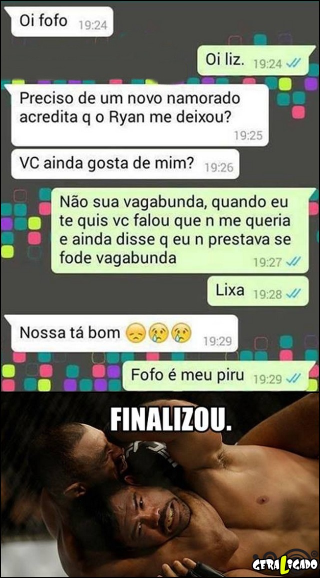 1 Sente a pressão