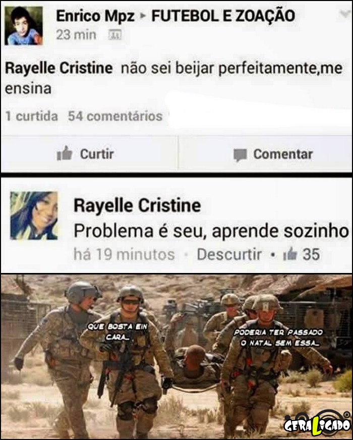 3 Eu não sei beijar, me ensina!