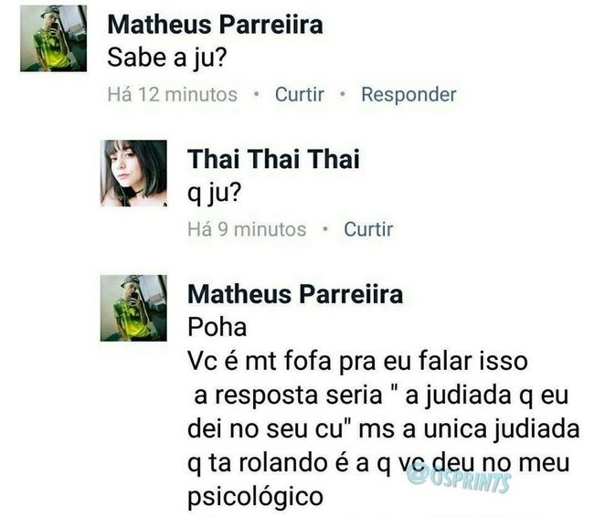 Quando você meche com o psicolólico…
