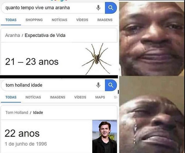 Alguém salva meu aranha