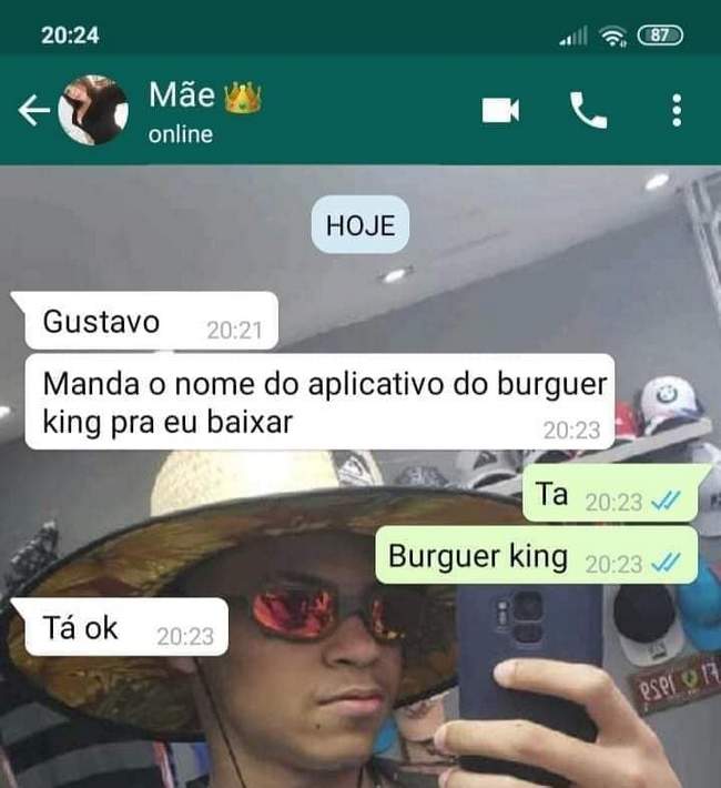 Mãe sendo mãe…