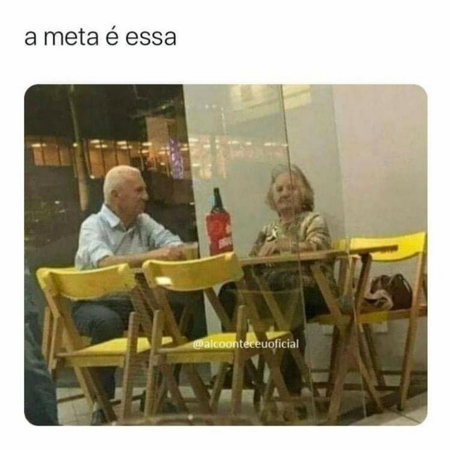 A meta é essa