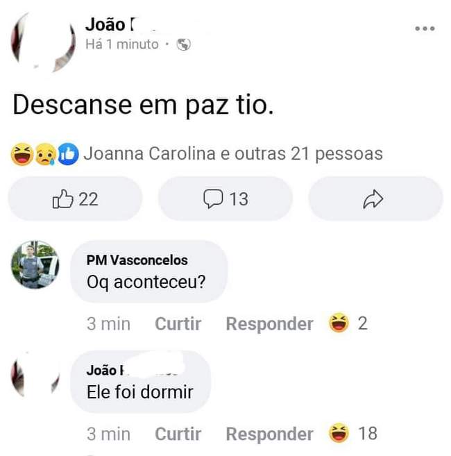 Descance em paz Tio