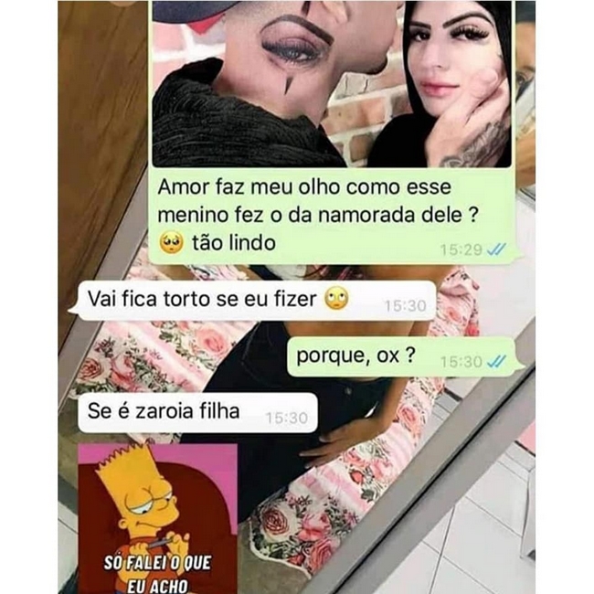 Isso que é foda