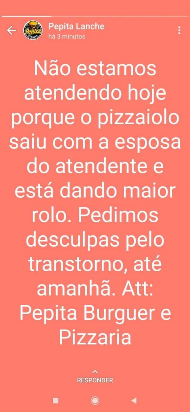 Rapaz, tenham compreensão, por gentileza!