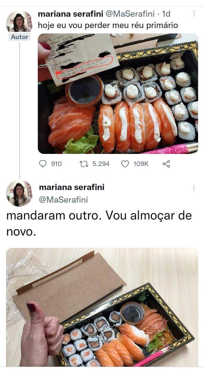 É assim que se conserta um erro