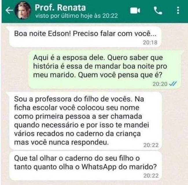 Melhor resposta da professora!