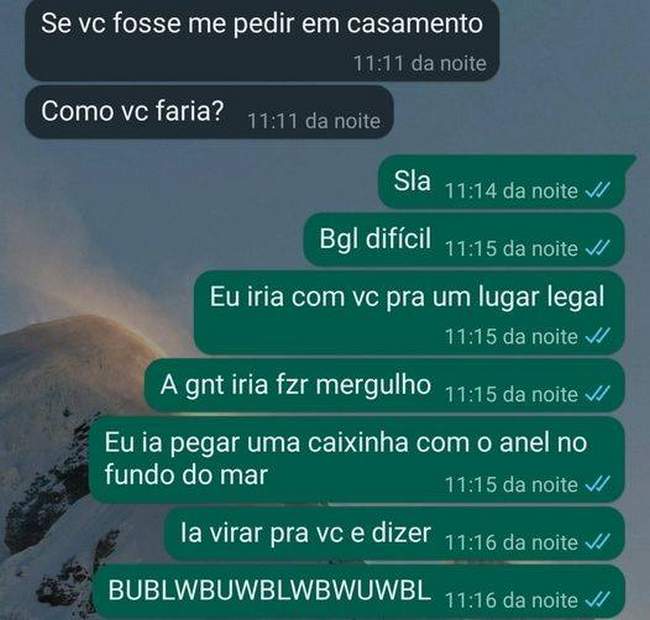 Eu achei fofo