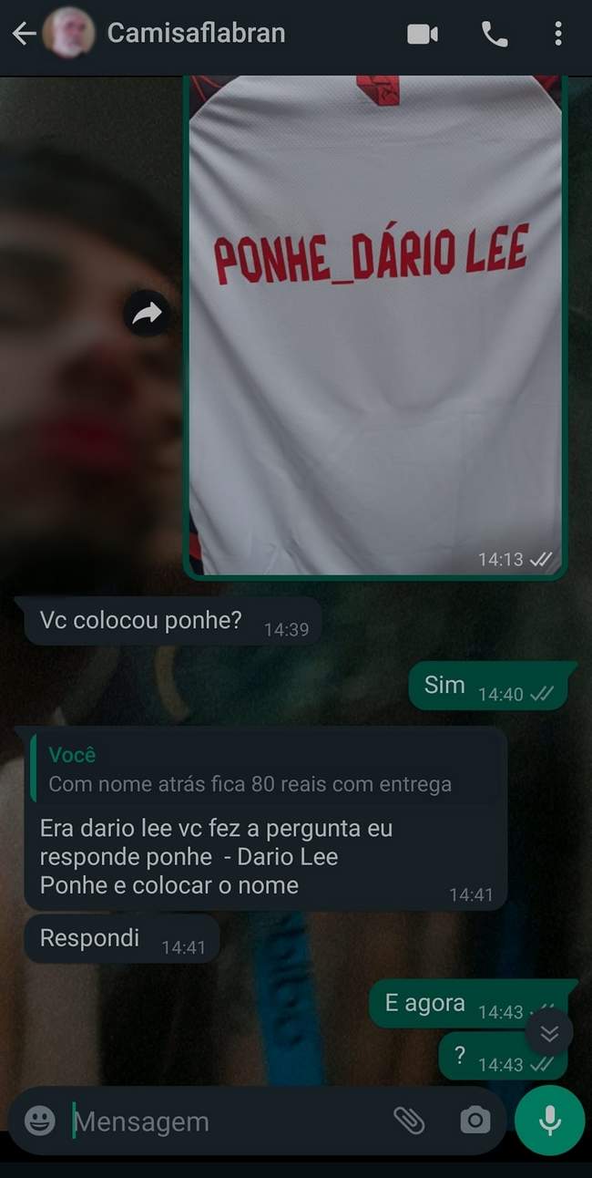 Se ponheu, agora tirelhe