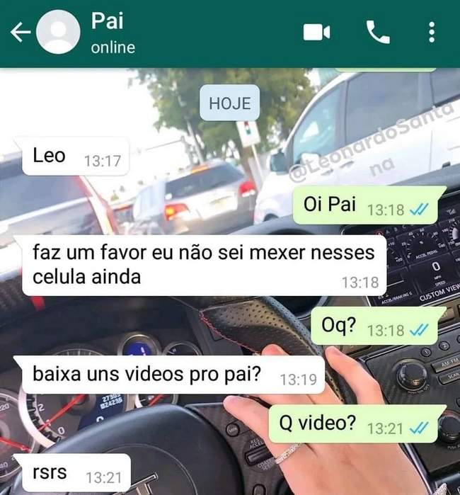 A risadinha ja diz tudo