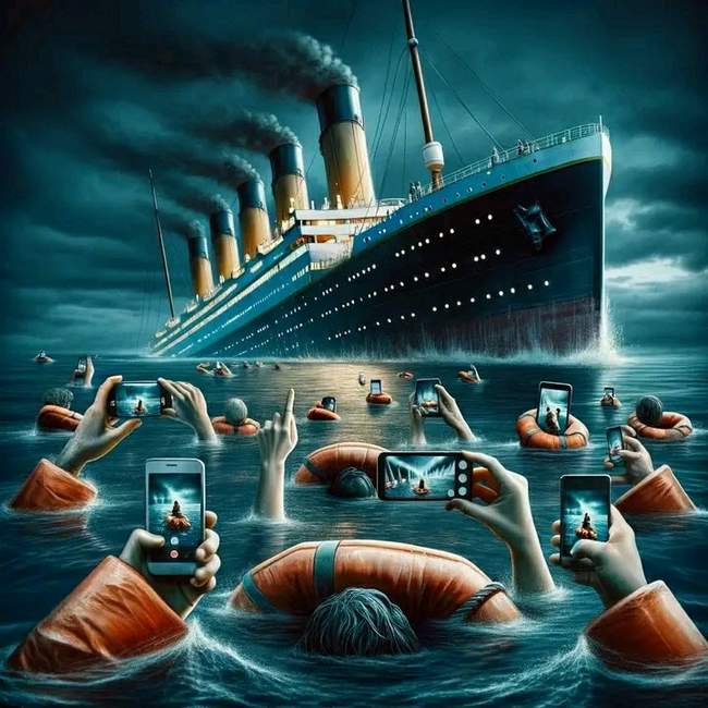 Se o Titanic afundasse em 2024…