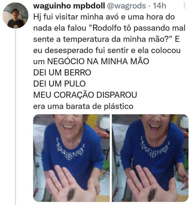 Essa vózinha é um fofa