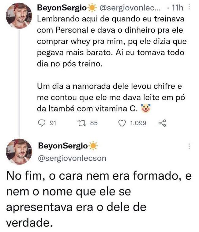 Pelomenos Gripe ele não teve