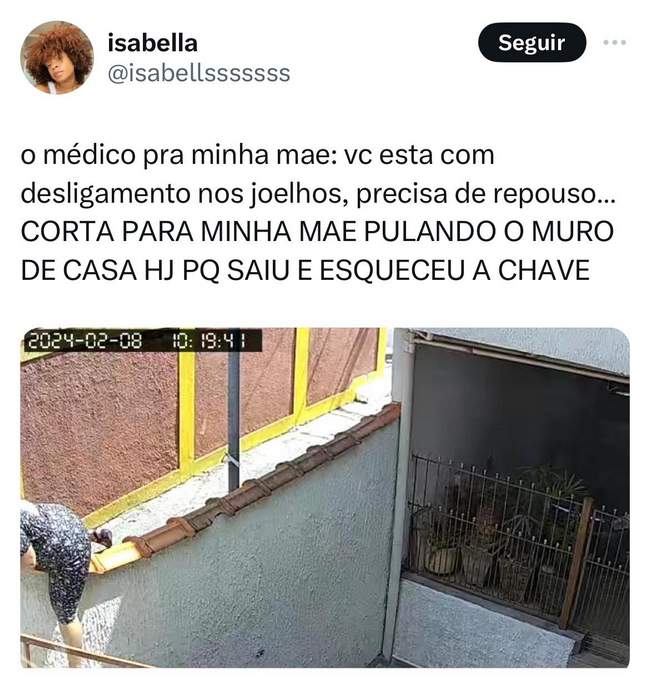 Velho adora fazer rebeudia….