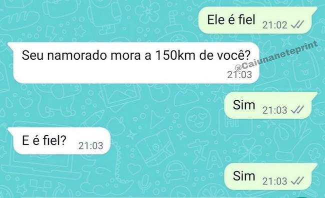 Eai sera que é fiel