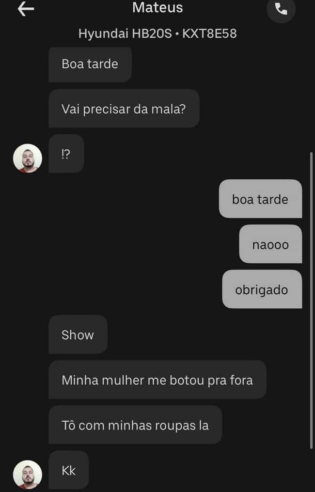 Deu ruim pro Uber