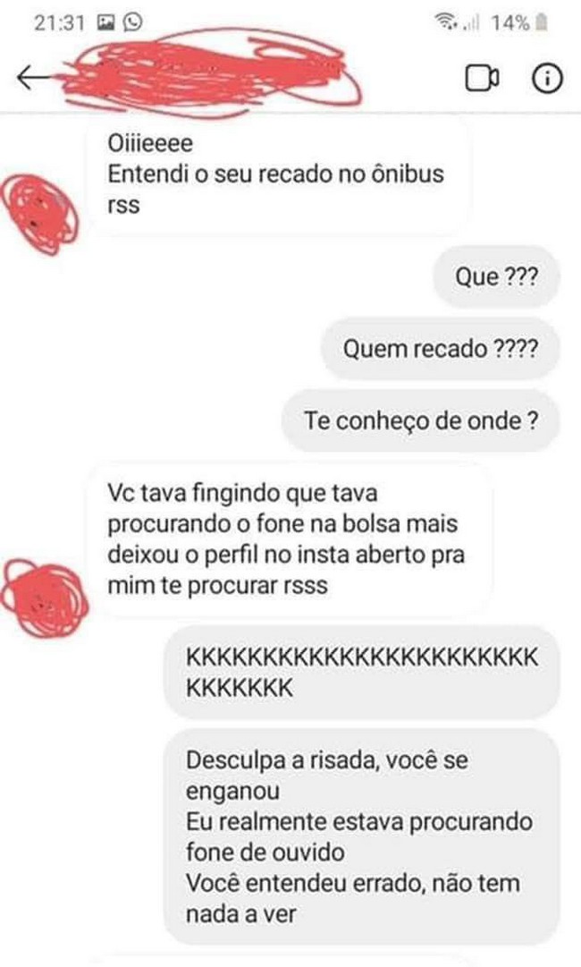 Eu acho que você entendeu errado.