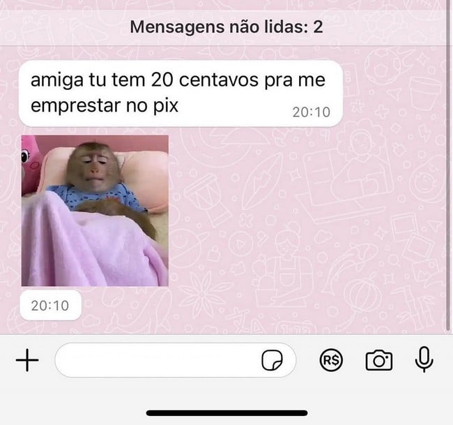 Fim de mês é sempre assim