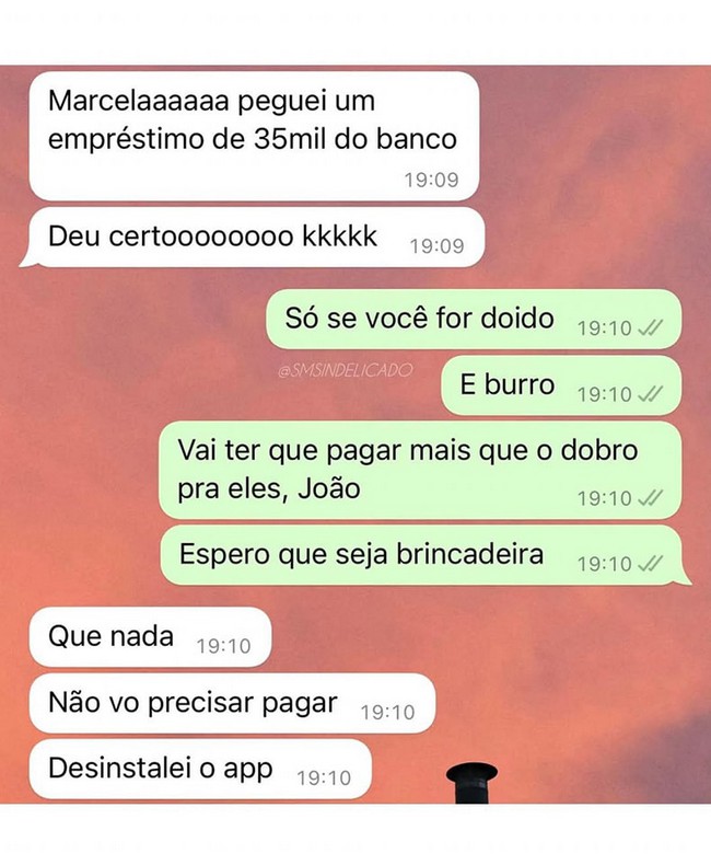 Quando eu crescer quero ser inteligente igual o João