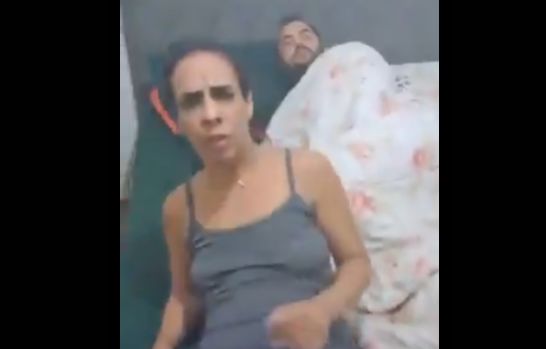 Cativeiro estourado pegando esposa com amante