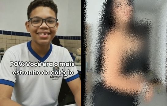 Transformação do Cleitinho na escola e agora!